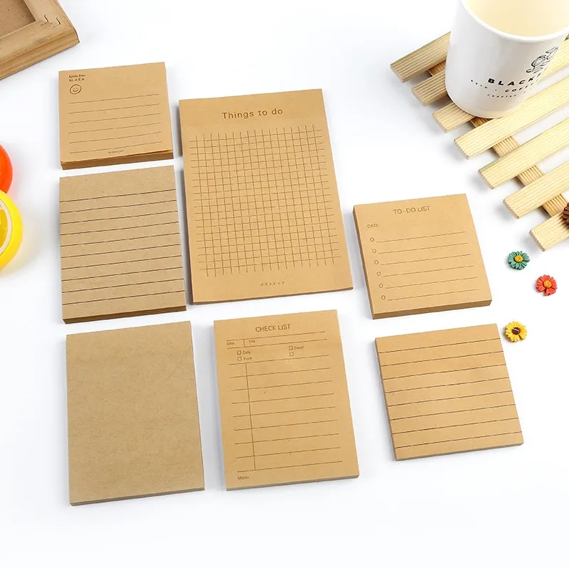 Kraft Paper Sticky Notes suppliers Kraft Paper Sticky Notes suppliers